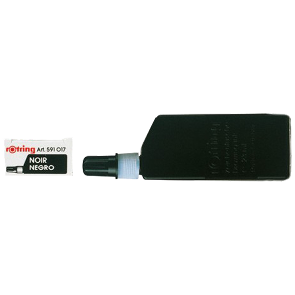 Rotring Rapido Mürekkebi Isograph 23 ML Siyah S0194660