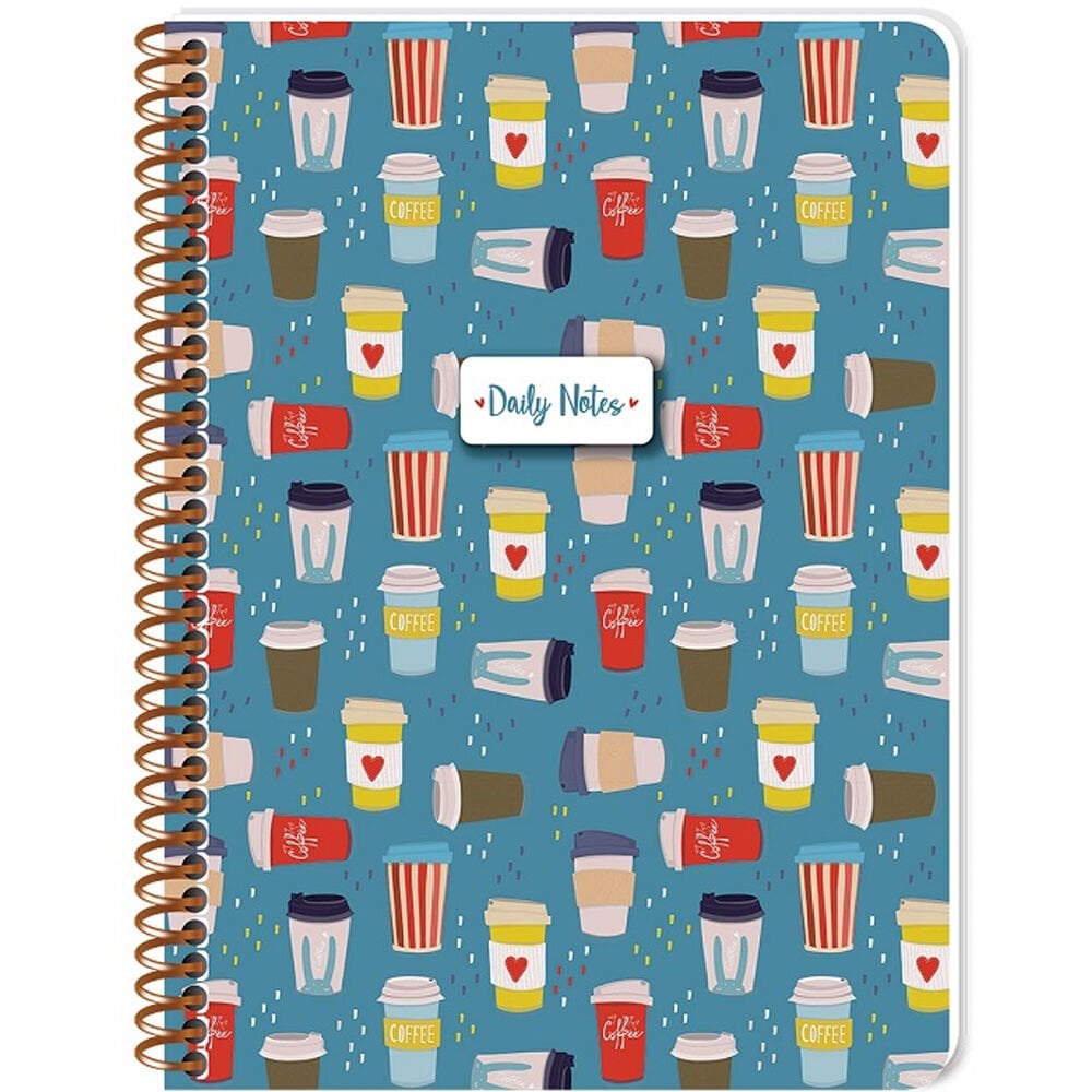 Keskin Color Defter Karton Kp.Spr Coffee 16,x22,5 80 YP Çiz.