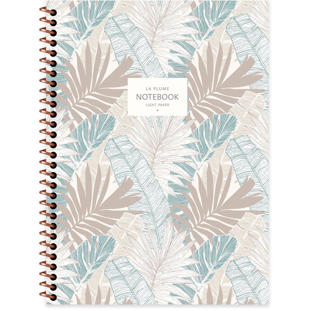 Keskin Color Defter Karton kp.Spr la Plume Leaves 16,5x22,5 80 Yp.Çiz.