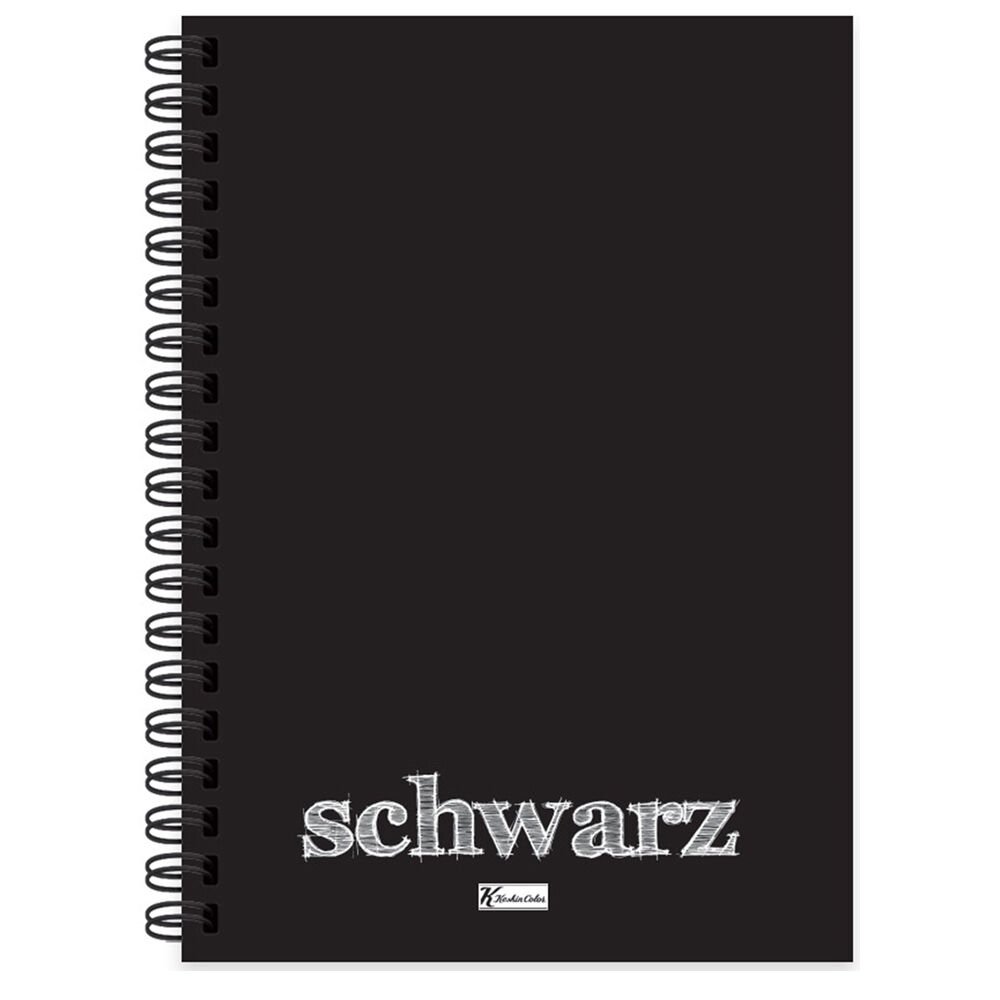 Keskin Color Defter A6 40 Yp.PP Kap.Spr.Schwarz 350560-99
