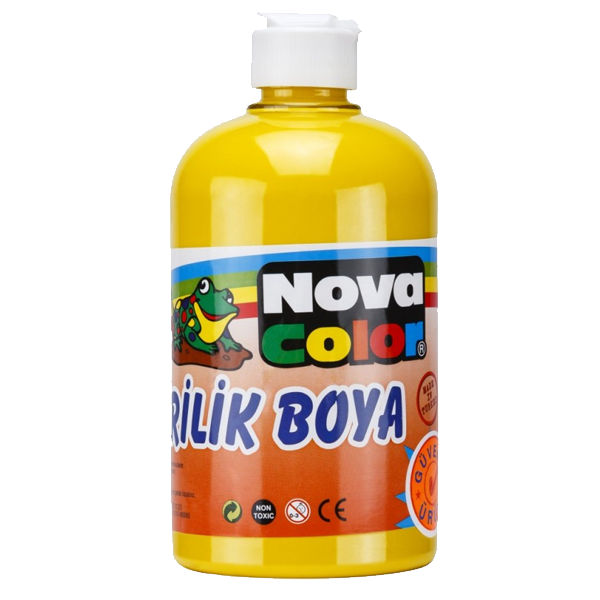 Nova Color Akrilik Boya 500 GR Sarı NC-381