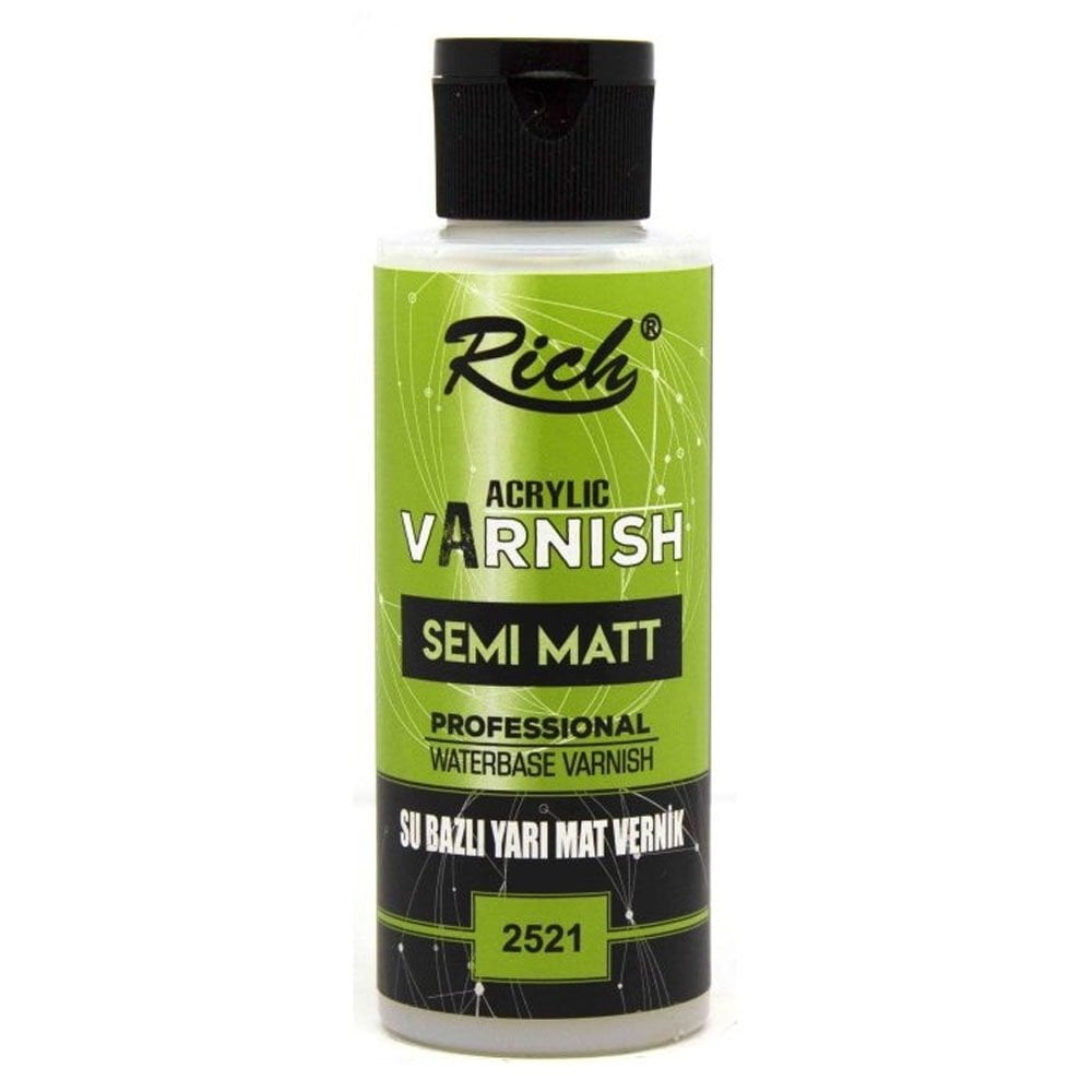 Rich Vernik Su Bazlı Yarı Mat High Gloss 120 CC 120-2521