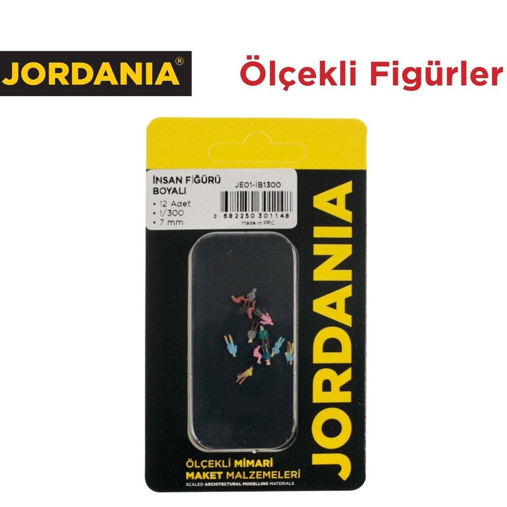 Jordania Boyalı İnsan 1/300 JE01-İB1300