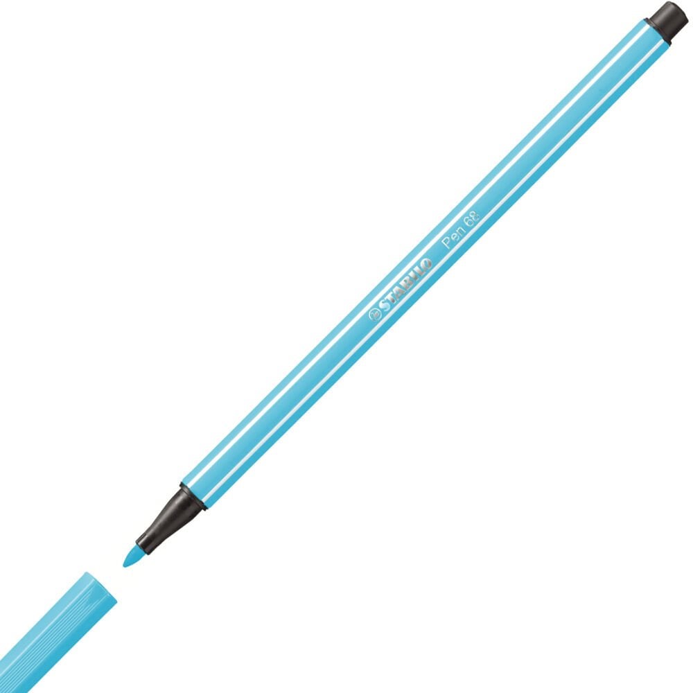Stabilo Keçe Uçlu Boya Kalemi 1 MM Fosforlu Mavi 68/031