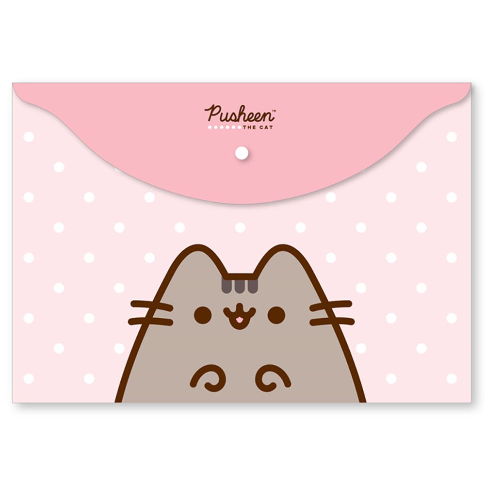 Keskin Color Çıtçıtlı Dosya Plastik Pusheen A4 120770-10