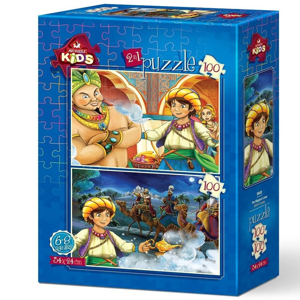 Art Puzzle 2x100 Parça Sihirli Lamba 5642