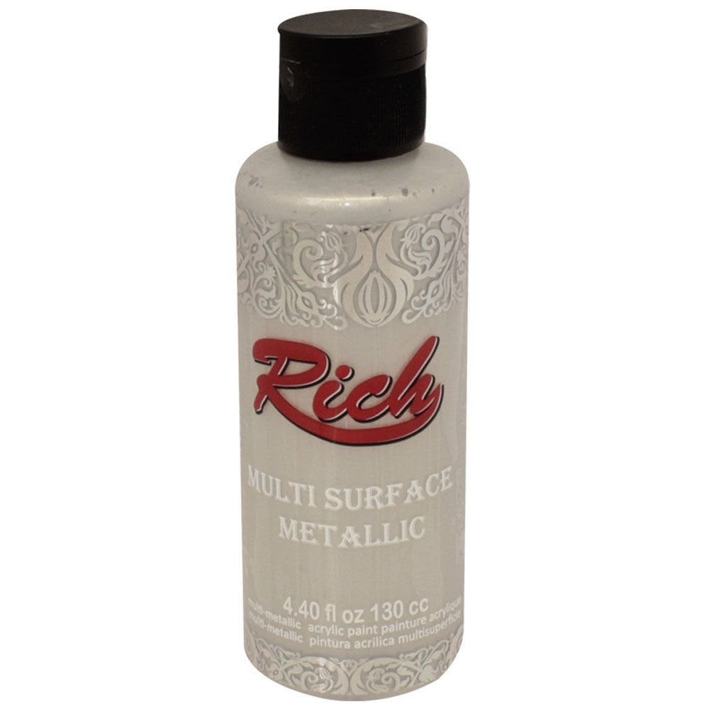 Rich Akrilik Boya Multi Metalik 120 CC Gümüş 6502