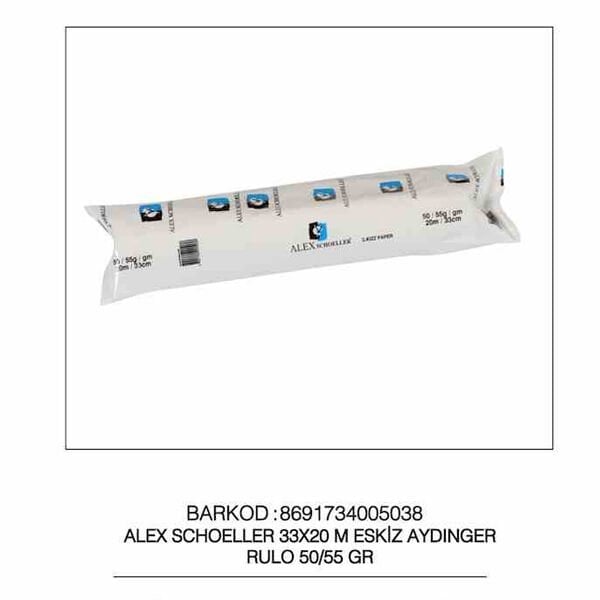 Alex Schoeller Aydınger Rulo Eskiz 50/55 GR 20x33