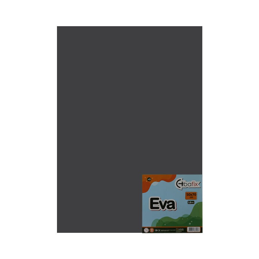 Bafix Eva Düz Renk 50x70 Gümüş