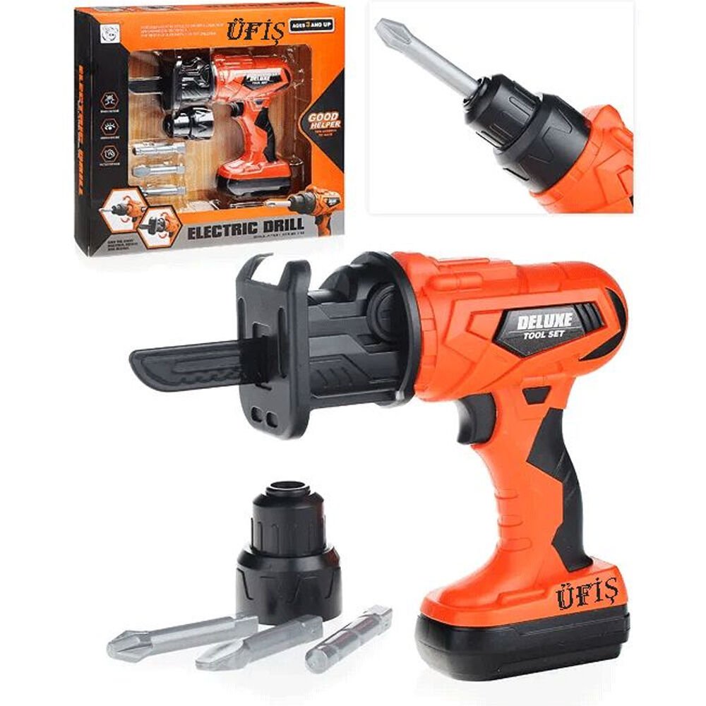 Ctoy Oyuncak Pilli Matkap Seti Deluxe CTOY-HB3299-12