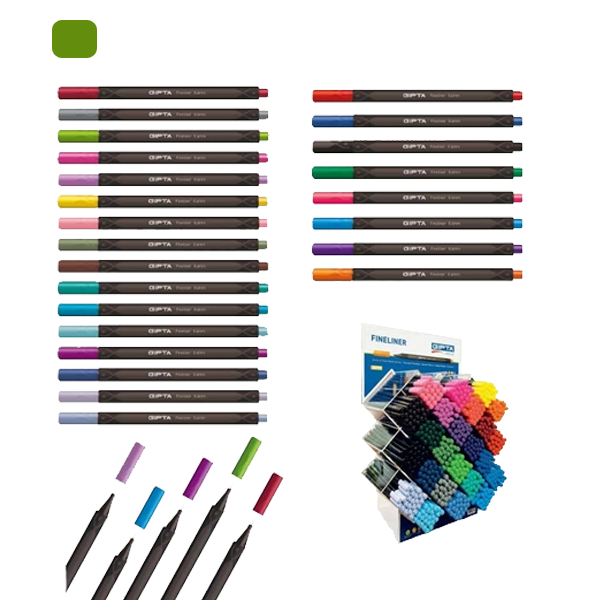 Gıpta Fineliner 0.4 MM Üçgen Yeşil K600017