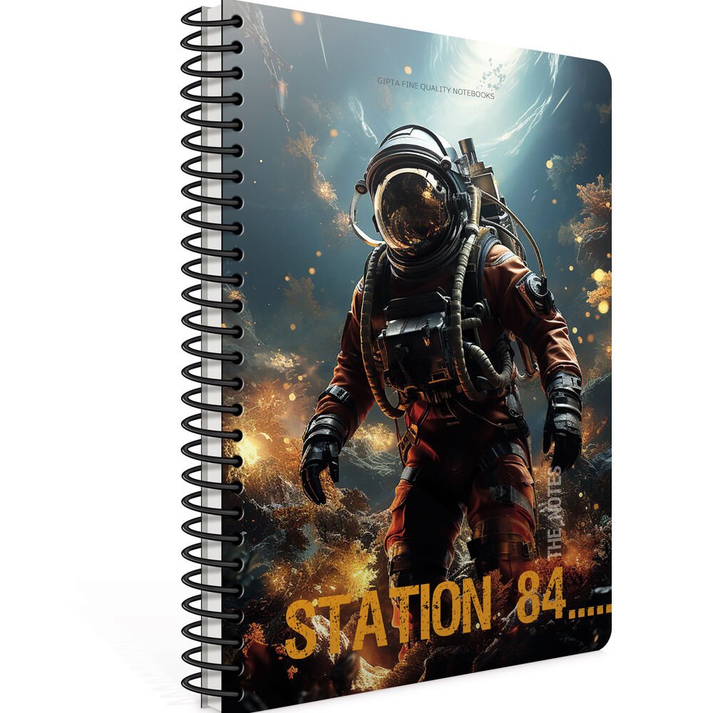 Gıpta Statıon Spiralli Karton Kapak Defter A4 80 Çizgili