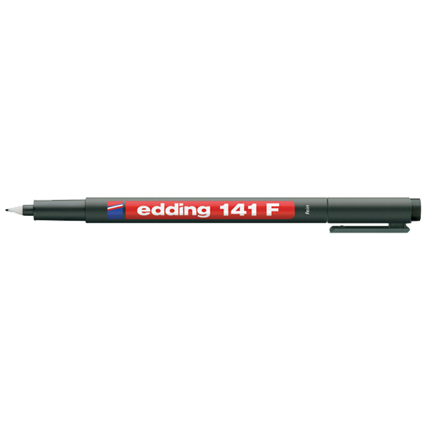 Edding Asetat Kalemi Permanent F Seri 0.6 MM Siyah 141F