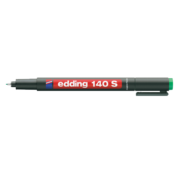 Edding Asetat Kalemi Permanent S Seri 0.3 MM Yeşil 140 S