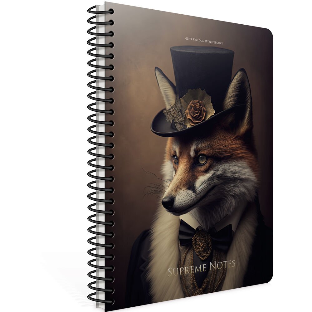 Gıpta Supreme Notes Spiralli Sert Kapak Defter 17x24 120 YP Çizgili