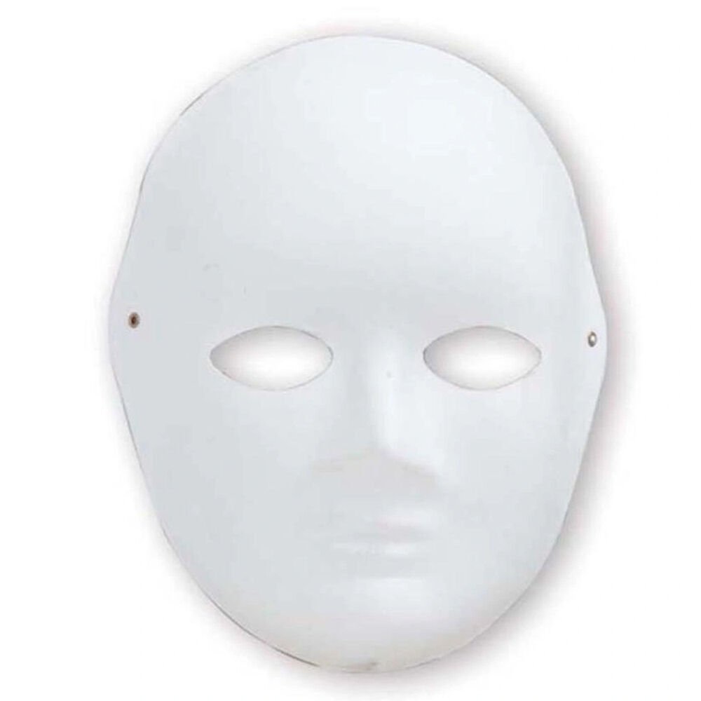 Puti Maske Karton Büyük Surat 5176