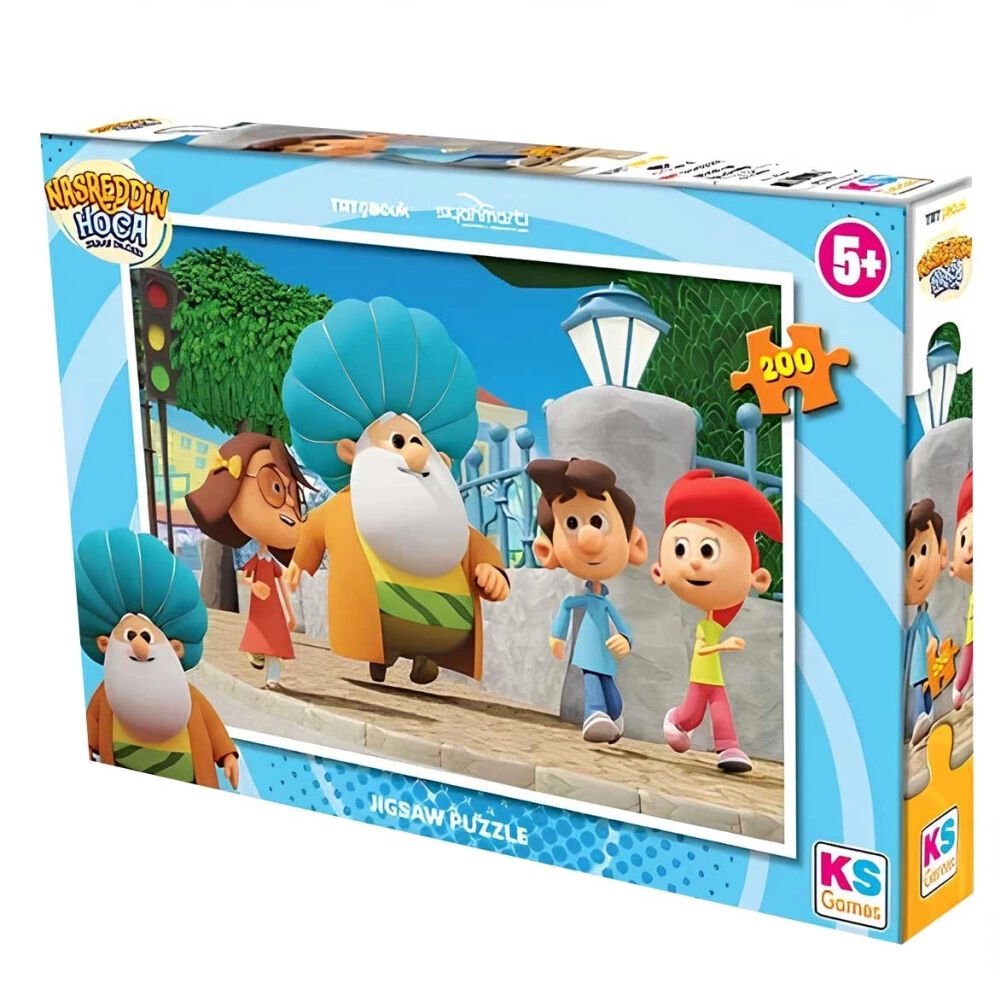 Ks Games Puzzle 200 Parça Trt Nasreddin Hoca Lisanslı Ürünler nas113