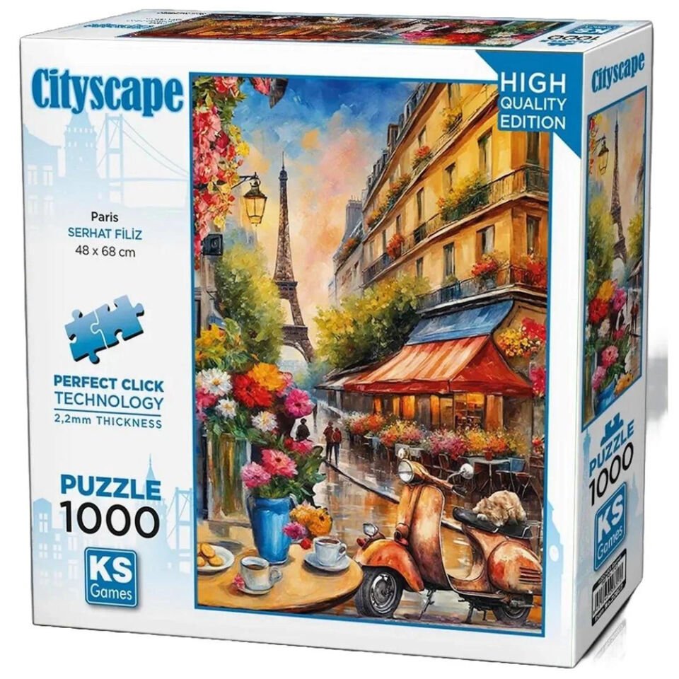 Ks Games Puzzle 1000 Parça Paris 20807