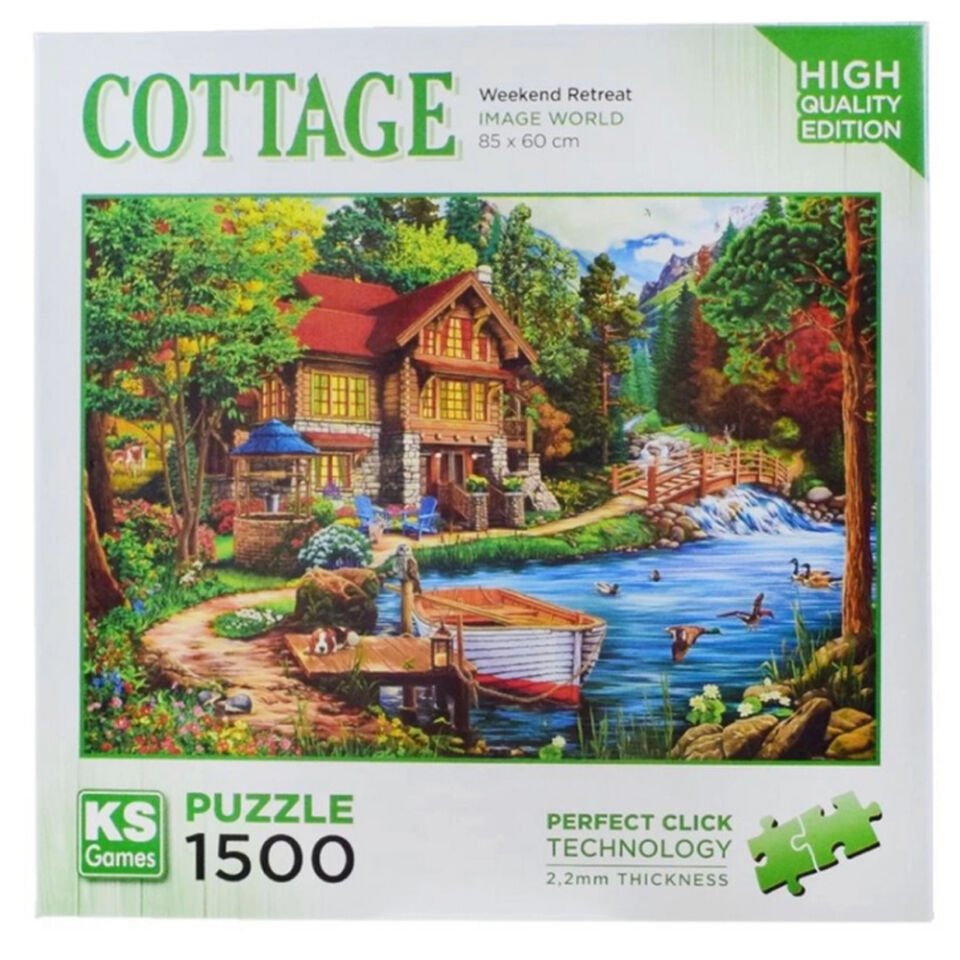 Ks Games Puzzle 1500 Parça Weekend Retreat 22041