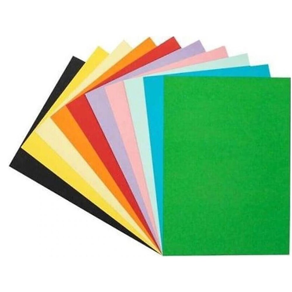 Keskin Color Fon Kartonu 25x35 110 Gr 10 Lu Karışık Poş. 201300-99