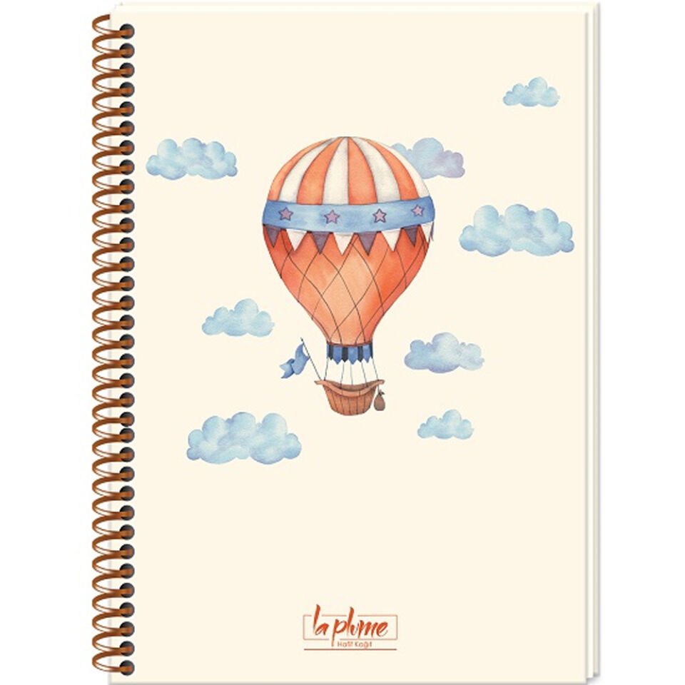 Keskin Color Defter Spr Sert Kapak la Plume 17x24 80 YP Çiz. 417991-99