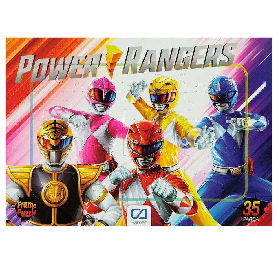 Ca Games Power Rangers Frame Puzzle Cafrm-5272-5273