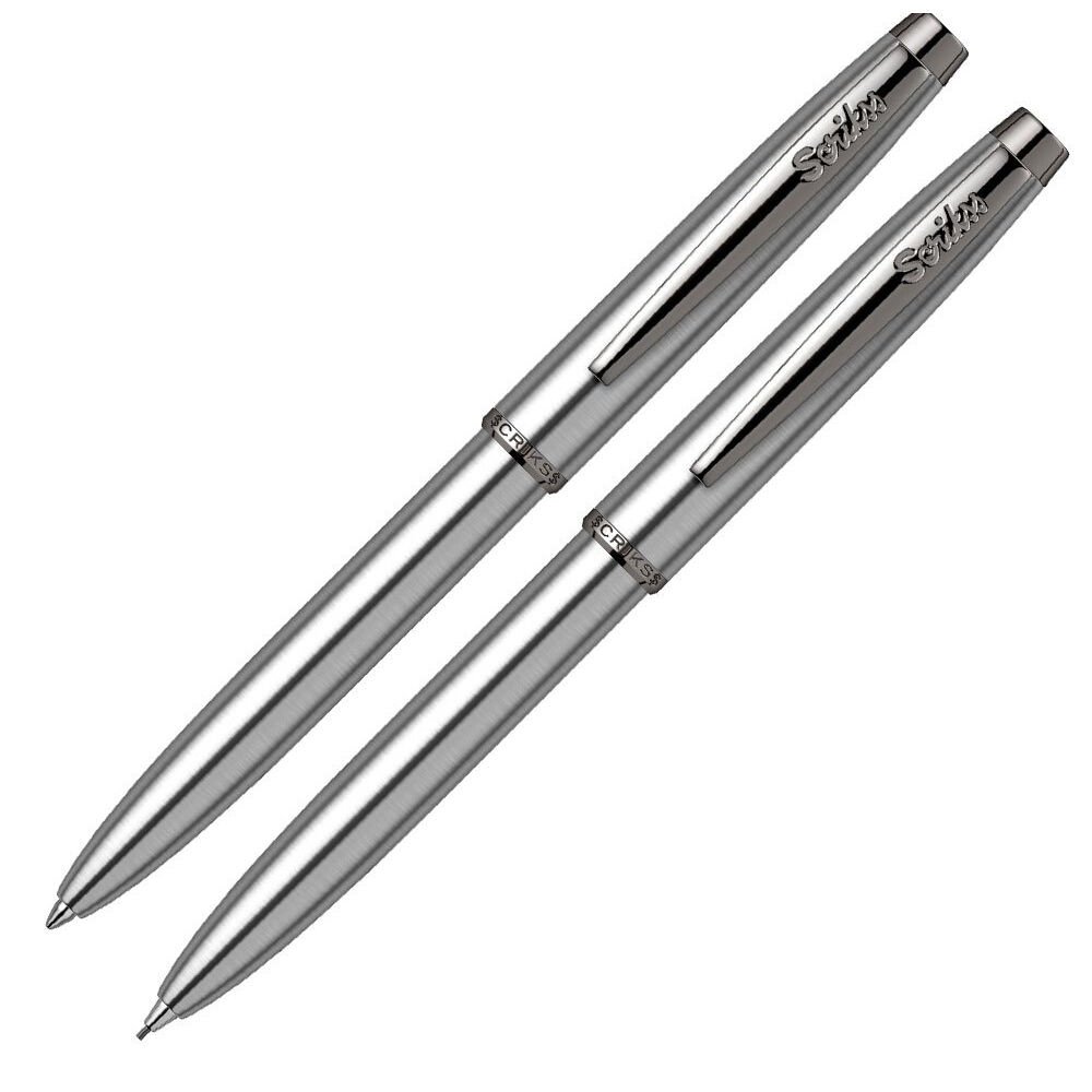 Scrikss Takım Kalem Tükenmez+Versatil Prestige Kristal Kutu 108M