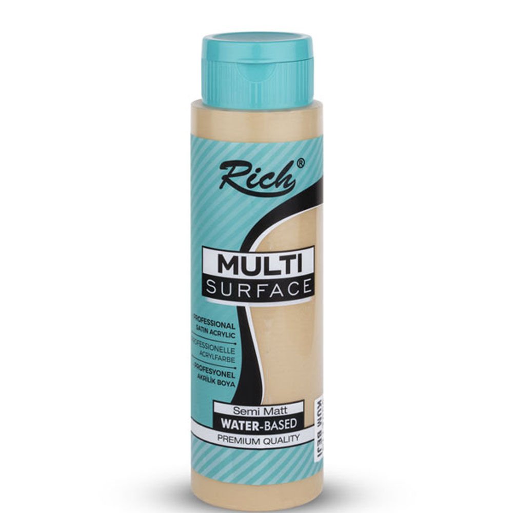 Rich Akrilik Boya Multi Surface 500 CC Kum Beji 2114