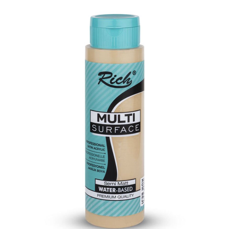 Rich Akrilik Boya Multi Surface 500 CC Kum Beji 2114