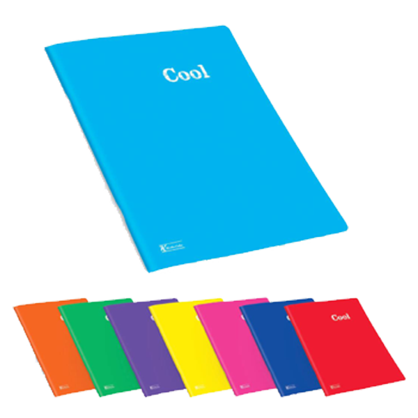 Keskin Color Plastik Kapak Dikişli Cool Defter A5 60 Yp Düz 450630-99
