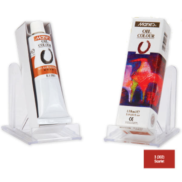 Maries Yağlı Boya 170 ML Scarlet (Kırmızı) 302 (E1385) MRMAR0073