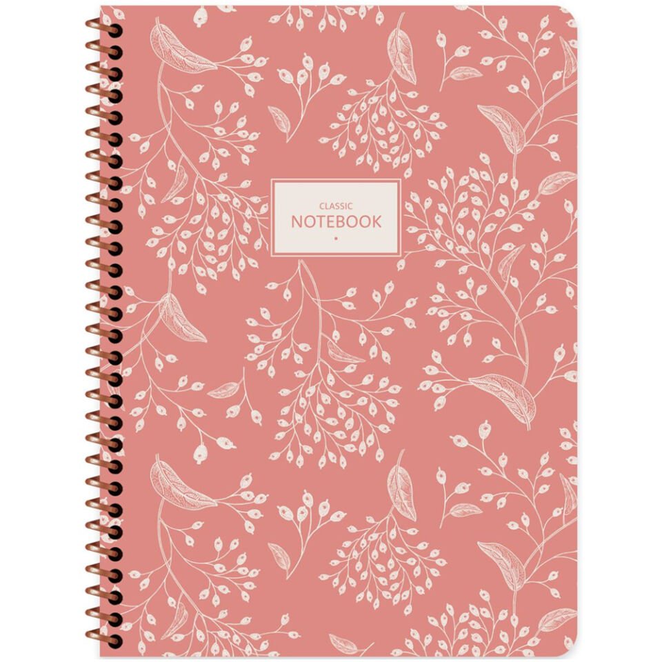 Keskin Color Defter Karton Kapak Spr pas. Flora 16,5x22,5 80 Yp.Çiz.