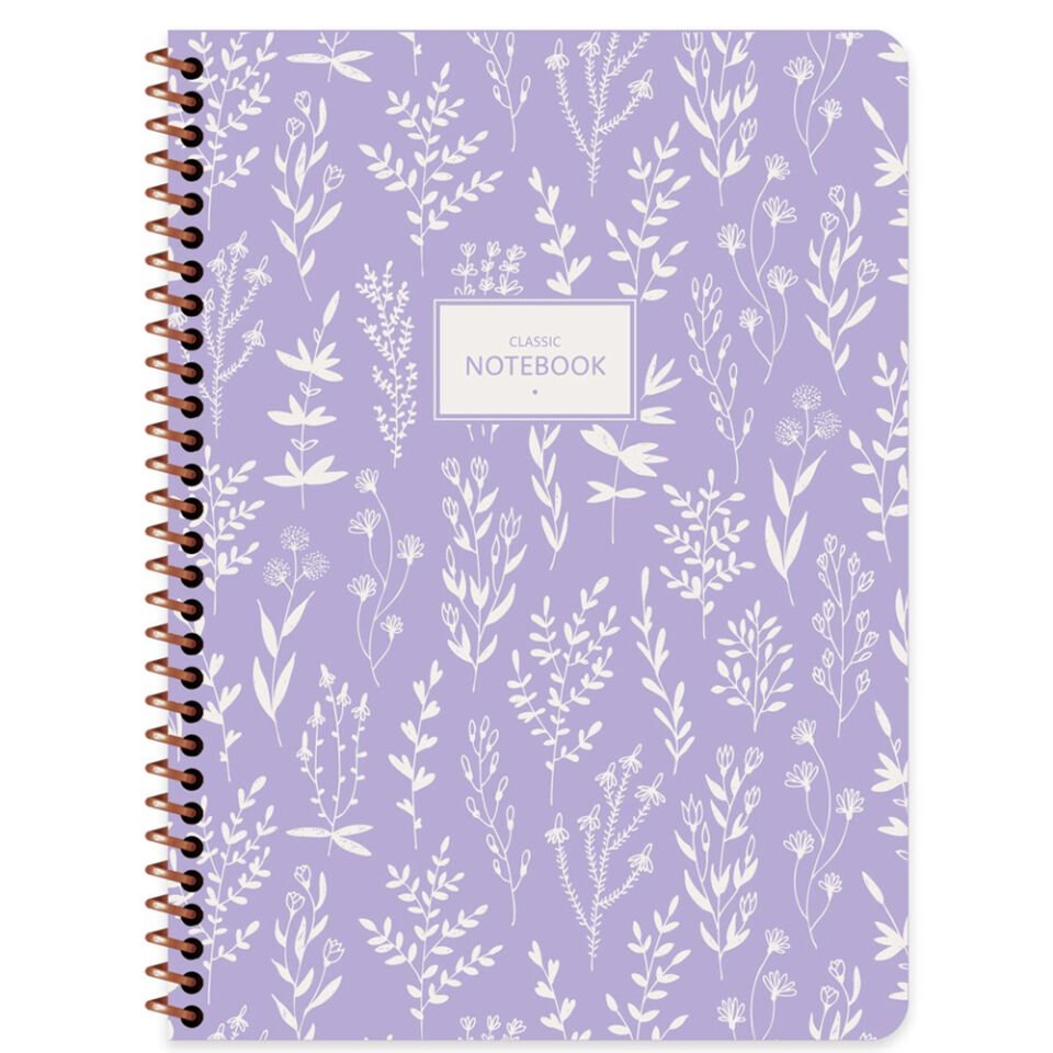 Keskin Color Defter 16,5x22,5 80 Yp.Kar.karton Kp.Spr pas Flora