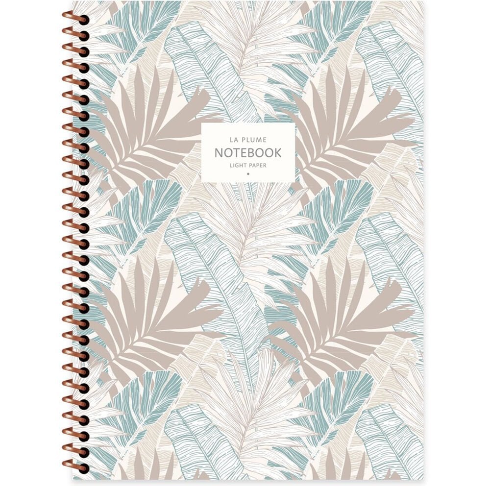 Keskin Color Defter Karton kp.Spr la Plume Leaves 16,5x22,5 80 Yp.Çiz.