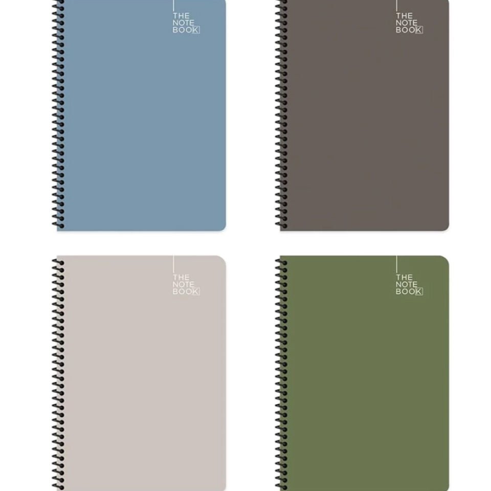 Keskin Color Spiralli Sert Kap. The Notebook 17x24 120 YP Düz 410440-99