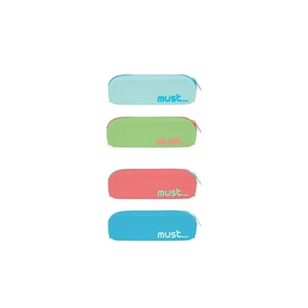 Must... Kalem Kutusu Sılıcone Pouch 20x5x6 Focus 4 colors  585642