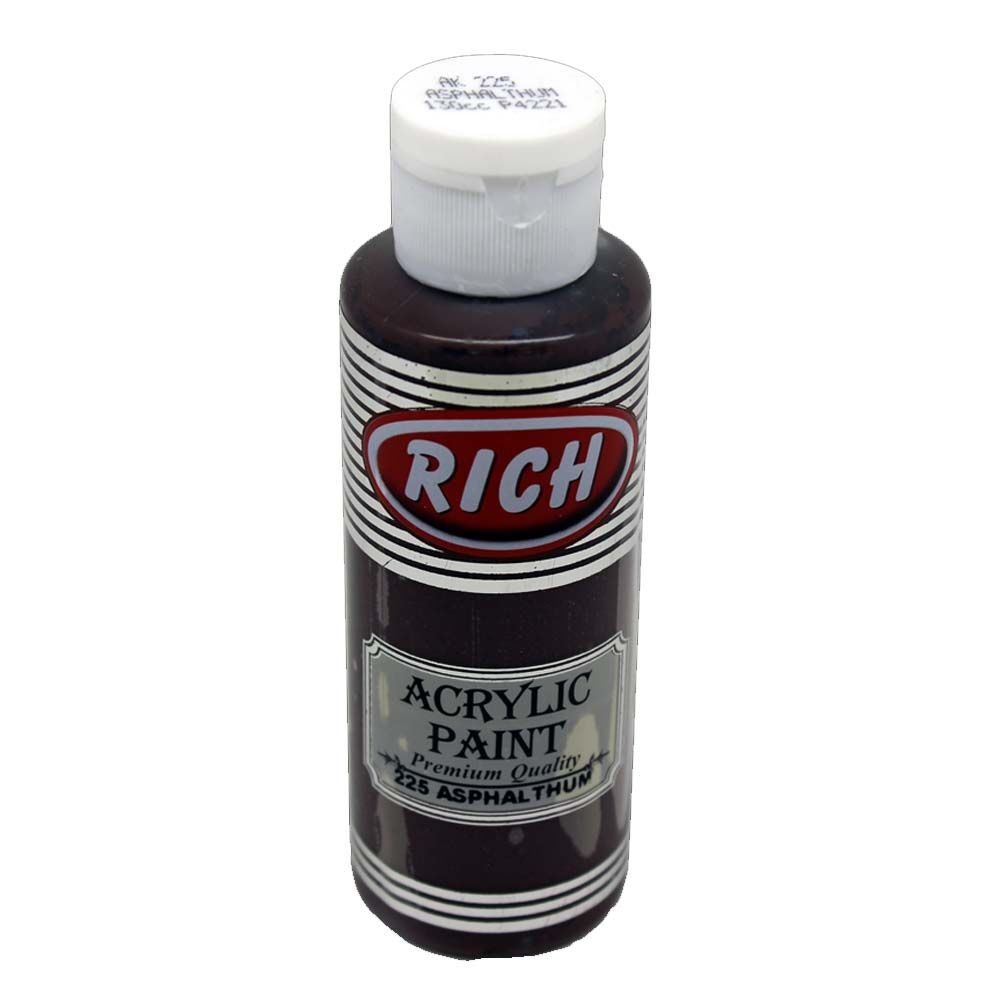 Rich Akrilik Boya Master 120 CC Asphalthum 120-225