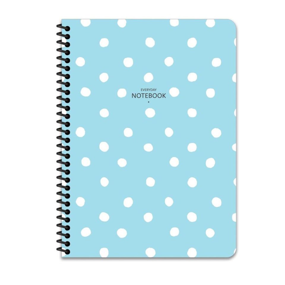 Keskin Color Defter 16,5x22,5 80 Yp.Kar. PP Kp.Spiralli