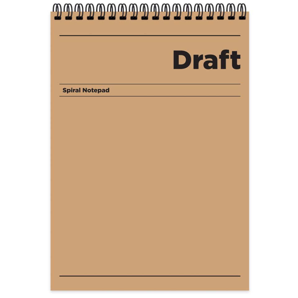 Keskin Color Bloknot Kağıt Karton Kapak Draft A4 80 Yp.Kar.140532-99
