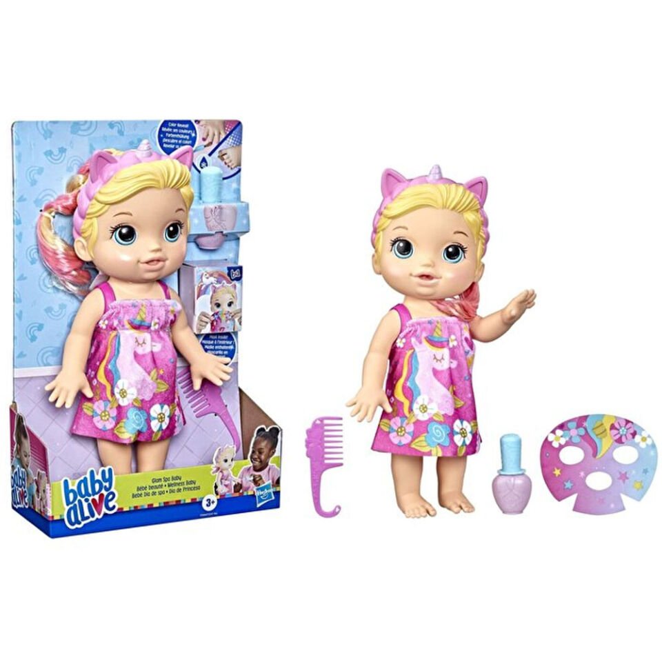 Baby Alive Bebeğimle Spa Eğlences F3564