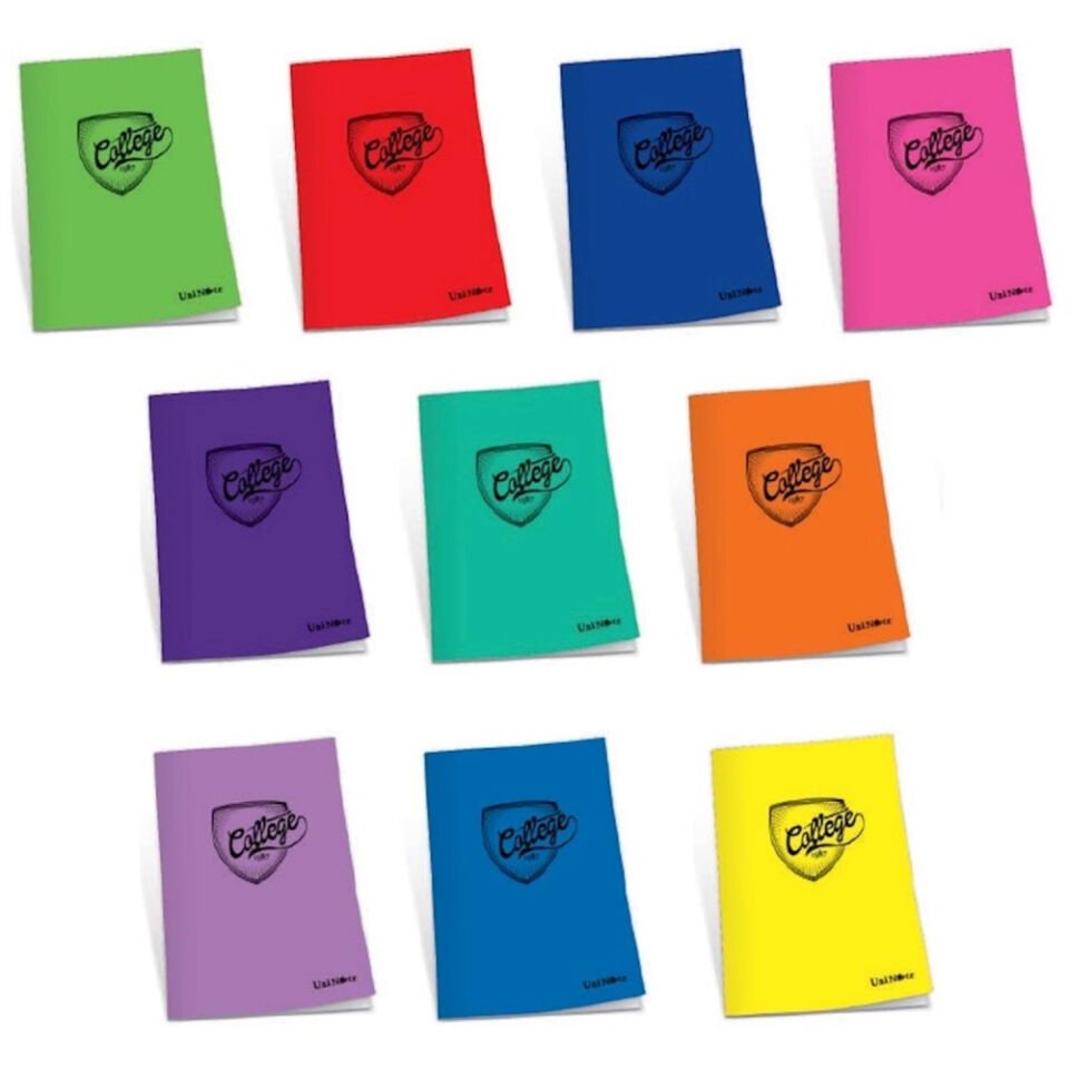 Çınar College Plastik Kapak Defter College Dikişli A5 60 YP Çizgili 60/1 75001