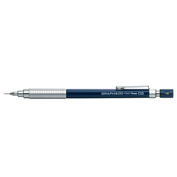 Pentel Çizim Kalemi Graph 600 0.5 MM Navy PG605-C