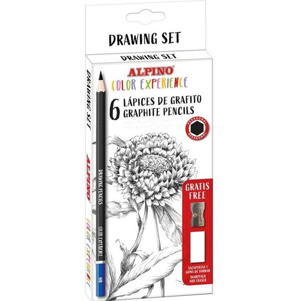 Alpino Kara Kalem Seti-6 Lı Ju-000050