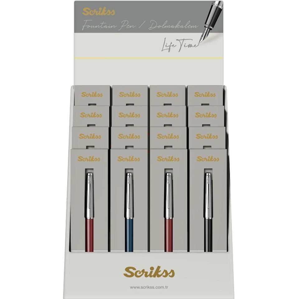 Scrikss Dolma Kalem Özel Kutulu 78