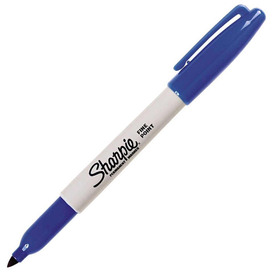 Sharpie Permanent Markör Fine  Yuvarlak Uç Mavi S0810950