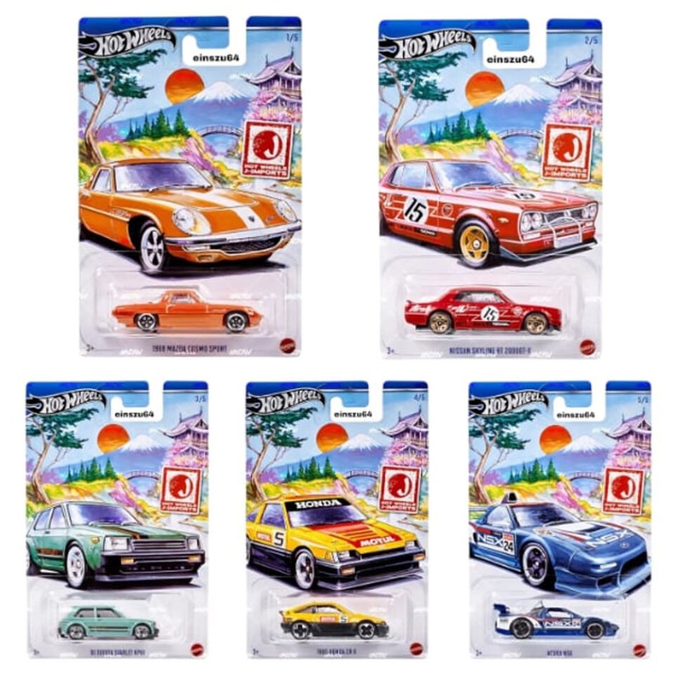 Hot Wheels Temalı Arabalar Özel Seri MTL-GDG44
