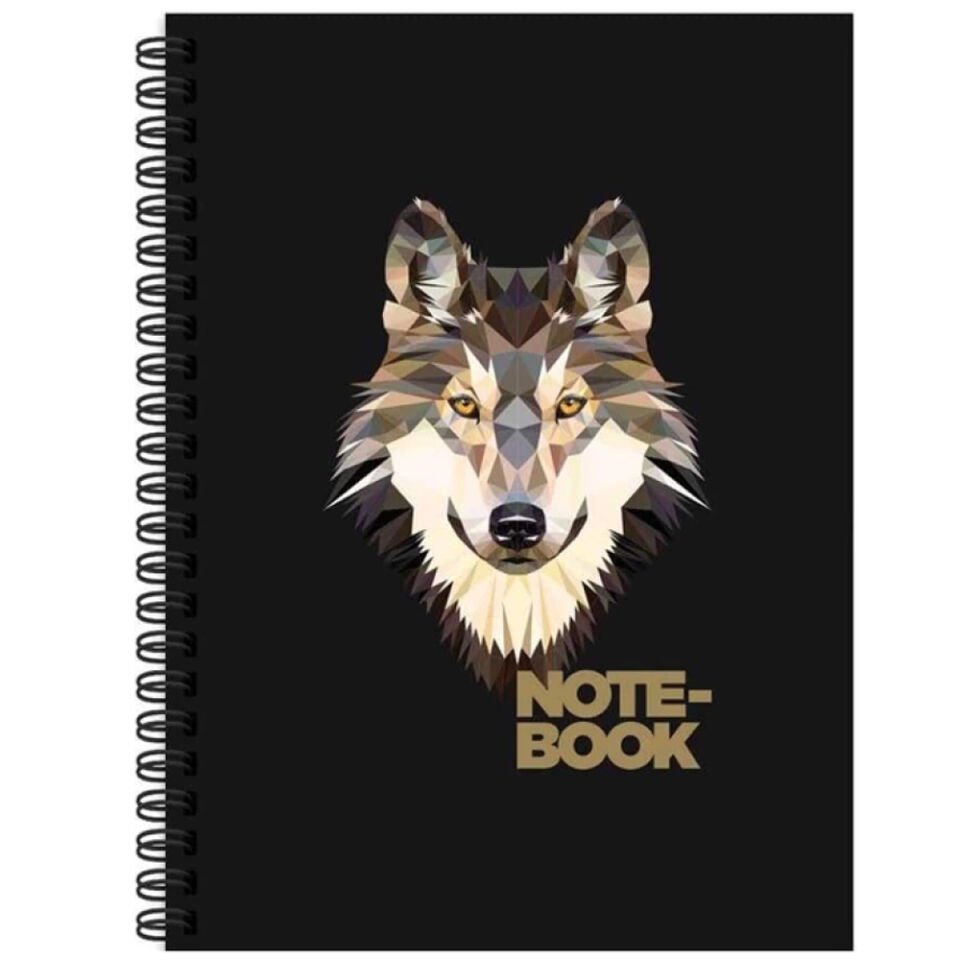 Keskin Color Defter Karton Kp.Spr.Jungle 16,5x22,5 80 YP Çiz.