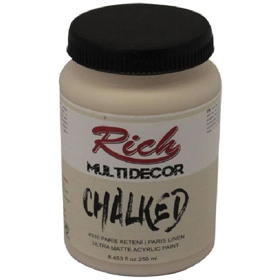 Rich Akrilik Boya Multi Decor Chalked 250 CC Paris Keteni 4510