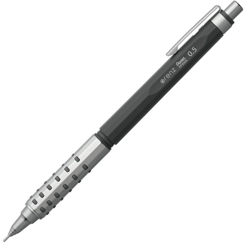 Pentel Versatil Kalem 0.5 MM Gri Gövde Orenz At