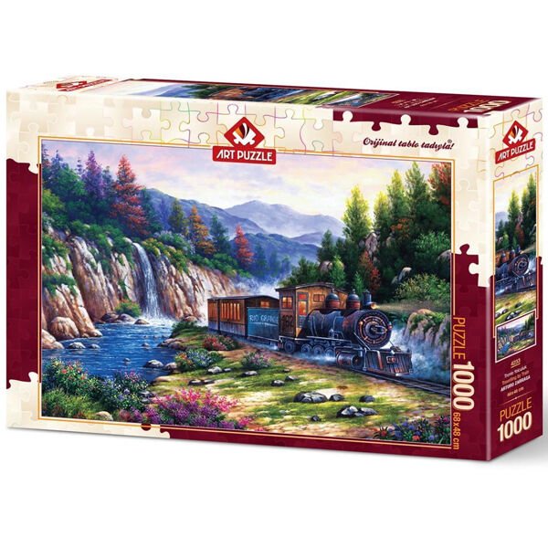 Art Puzzle 1000 Parça Trenle Yolculuk 4233